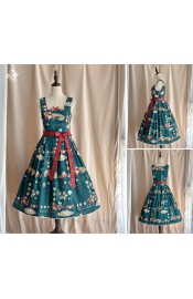 Miss Point Strawberry Pictorial 2.0 Simple JSK(Reservation/3 Colours/Full Payment Without Shipping)
